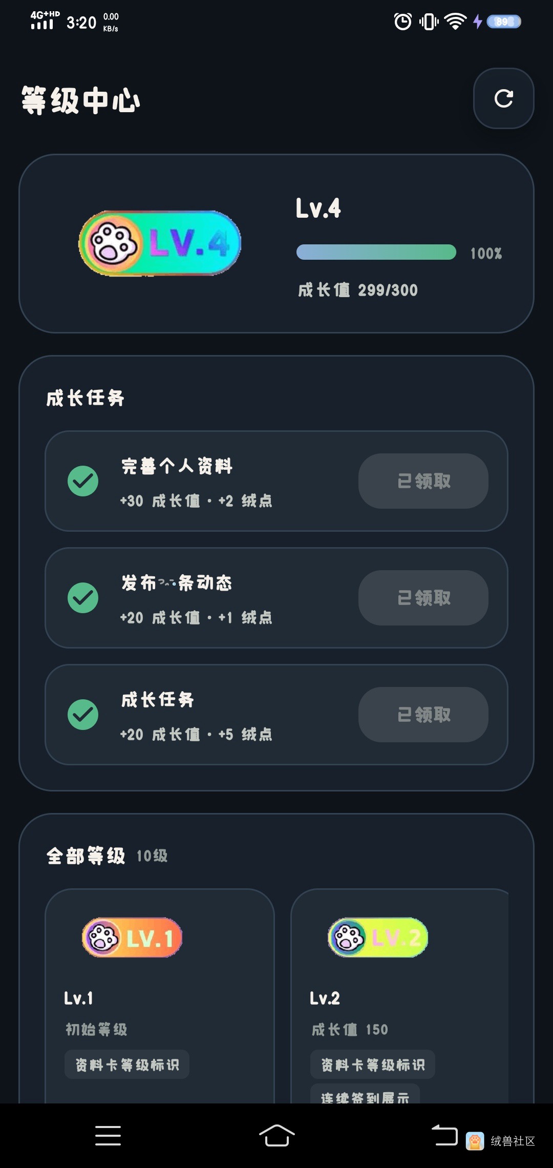 绵绵绵绵绵绵绵～☁️在绒兽社区发布的公开动态图片