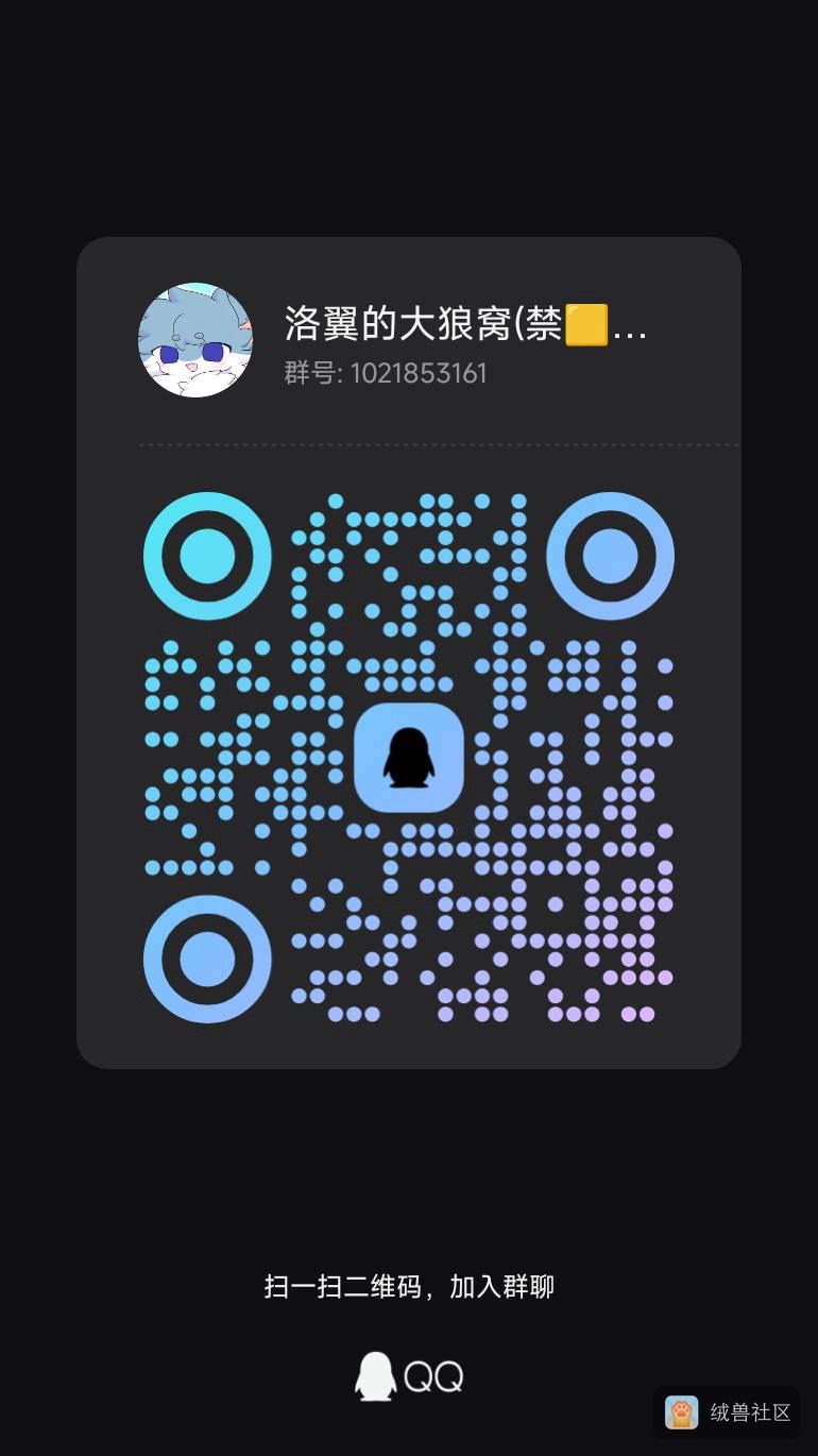 洛翼在绒兽社区发布的公开动态图片